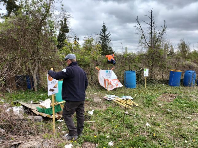 Assainissement zone extérieure - tri et collecte des déchets
